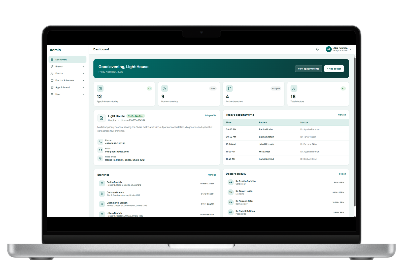 Orbitacare Partner screenshot 2